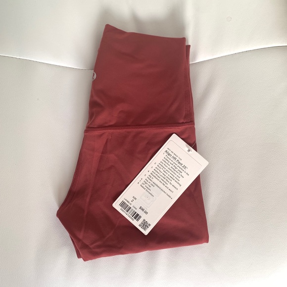 Lululemon Align Pant II 25”- Chianti - Picture 4 of 5